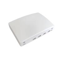 Buy cheap 4 SC Port Fiber Optic Termination Box FTTH Fat Box Splicing Plastic White product