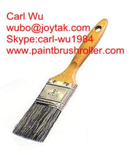 Natural pure bristle Chinese bristle synthetic mix paint brush wood handle