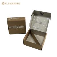 Buy cheap Wholesale Customized Printing Eco-Friendly Kraft Corrugated Paper Mailer Box With Paper Insert product