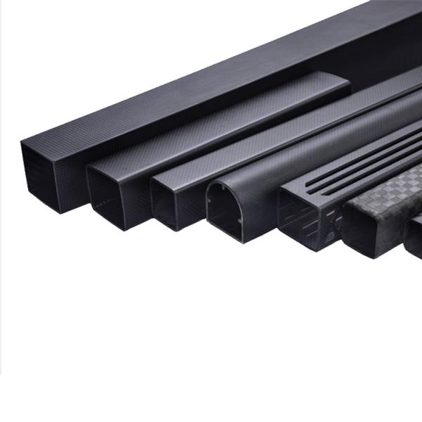 Buy cheap Carbon Fiber Square Oval Tube with 0.025%-0.05% Ash Content and Customizable Length from wholesalers