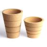 Buy cheap LFGB Custom Cork Plant Pots Eco Friendly Recycled Biodegradable from wholesalers