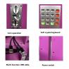 Buy cheap Airport 6 Doors Coin-Operated Cell Phone Steel Storage Cabinet USB Cable Charging Vertical 1600mm Height Purple from wholesalers