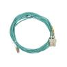 Buy cheap 10G OM4 50 / 125 LC-SC Fiber Optic Patch Cord PVC / LSZH , Green from wholesalers