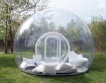 Buy cheap 1.0mm PVC Clear Inflatable Bubble Tent / Camping Tent for Family Party 4m Dia from wholesalers