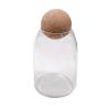 Buy cheap Borosilicate Glass Jar With Cork Ball Stopper Dia30mm To 100mm from wholesalers