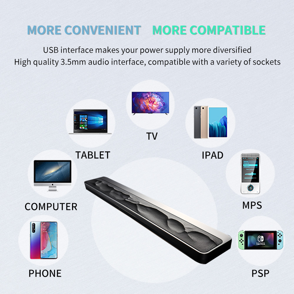 Immersive Experience Home Audio Soundbar 75 Inch TV Sound Bar 5W*4