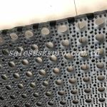 Black Hole Type Hydrophobic Rubber Mats For Kitchen Workshop