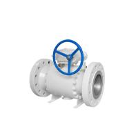 Buy cheap Forged Body Trunnion Mounted Ball Valve Corrosion Resistant With Gear Operated product