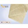 Buy cheap High Silica Fiberglass Cloth Heat Resistant 18OZ Silica Cloth Smoke Door Heat Insulation Pad from wholesalers