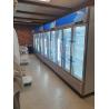 Buy cheap Three Door Juice Glass Door Display Freezer Fan Cooling 1138L from wholesalers