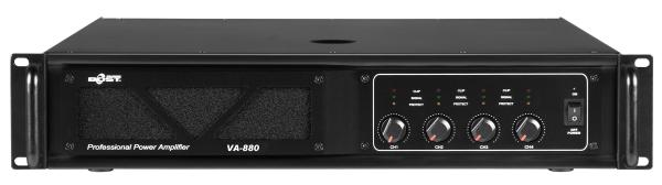 Buy cheap 4 channel 800W professional high power amplifier VA-880 from wholesalers