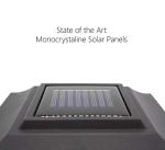 Automatic Post Cap 4x4 60W LED Solar Garden Lanterns