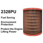 Foton Aumark Truck Air Filter 2328Pu in Coffee Color for Car and Truck Parts at