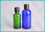 Color Coated Glass Bottles With Screw Cap And Orifice Reducer For Essential Oil