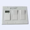 Buy cheap Kids Protection Prefab 1 Gang Wall Switch With Socket Plug 14AWG Wire Fix from wholesalers