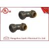 Buy cheap Liquid Tight Flexible Metal Conduit Fittings 90 Degree Connector With Insulated Throat from wholesalers