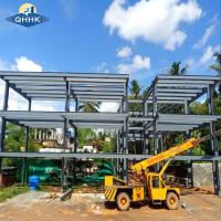 Buy cheap Anti Corrosion Paint Modular Q355b Prefab High Rise Office Building product