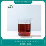 Organic Amino Acid Liquid Fertilizer OMRI List Amino Acid Liquid 50% 8-0-0