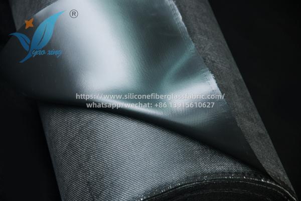 Certified 1.2mm Anti Static Fiberglass Silicone Fabric For Thermal Power Plant