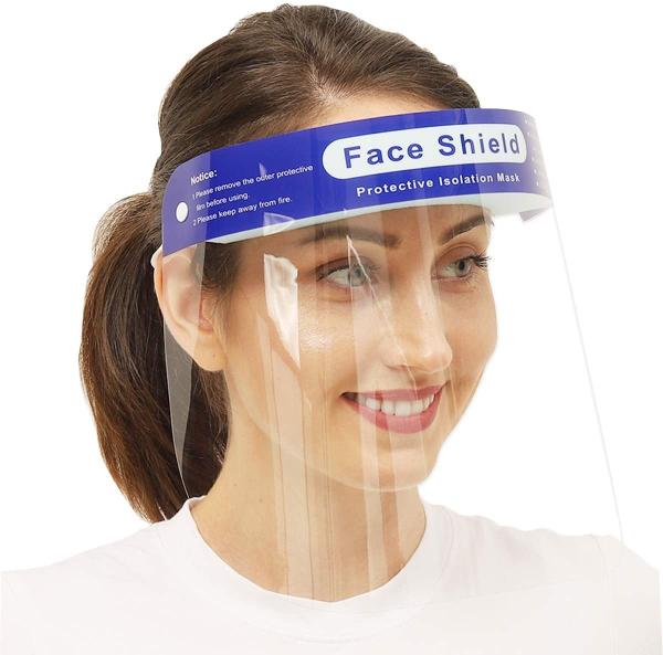 Buy cheap Anti Droplet Medical Transparent Full Face Shield from wholesalers