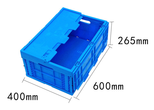 Durable Stacking Collapsible Plastic Containers Virgin Polypropylene