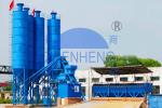 HZS75 New Type Stationary Concrete Batching Plant / Concrete Mixing Plant