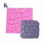 Buy cheap Custom-Made Concrete Tile Wall Veneer Silicone Forms Mould For Artificial Stone Rubber Molds from wholesalers