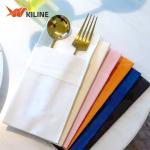 Disposable Folding Paper Napkins Pocket Cloth Style For Party And Bathroom Decor