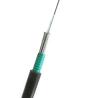 Buy cheap GYXS SM G652D 4 core 9.4mm with galvanised steel wire LSZH black rodent resistant outdoor fiber cable from wholesalers