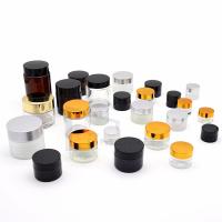 Buy cheap Round Matt PS plastic 5g 10g 20g Cosmetic Cream Jar product