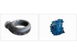 Single Stage Slurry Pump Volute Liner Casing 6/4D-G Anti Abrasive