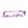 Buy cheap Sport Parks Inflatable Water Obstacles Pink 10m With Fun Challange from wholesalers