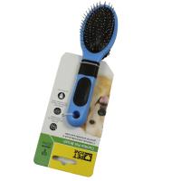 Buy cheap Dog Double Sided Pet Comb For Grooming Rubber Shedding Pet Grooming Dual Sided product