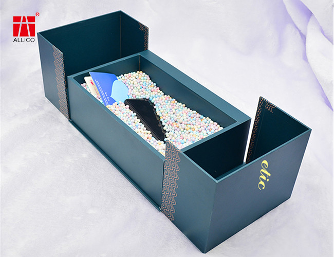 Gift Collapsible Cardboard Box , CMYK 4C Printing 10x10 Gift Box With Lid