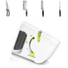 Buy cheap 4 stage knife sharpener 2in1 portable kitchen sharpener to resore nonserrated blades quickly from wholesalers