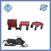 Buy cheap Alloy Steel Snowmobile Casters Wheels 1500lbs 3 Pcs Heavy Duty Snow Mobile Dolly product