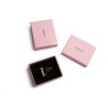 Buy cheap Pink Necklace And Earring Jewelry Gift Box OEM Custom Logo With Sponge from wholesalers