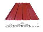CE 860 Metal Roof Roll Forming Machine Hydraulic Profile Cutting
