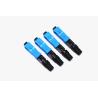 Buy cheap SC UPC Type A Fiber Fast Connector , Pre Polished Sc Fiber Optic Connector from wholesalers