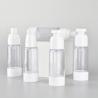 Buy cheap Clear Airless Pump Spray Bottle , Clear Vacuum Pump Bottle Cosmetic from wholesalers