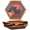 Buy cheap Children'S Montessori Hexagonal Wooden Jigsaw Puzzles from wholesalers