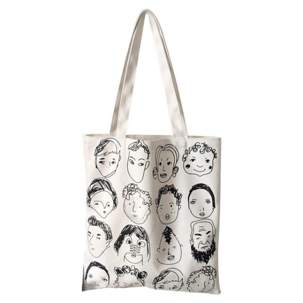 Buy cheap 2022 Factory Customize Reusable Shopping Bag Fashion Women Canvas Tote Printing Eco Shopper Bags Shoulder Bags handbag from wholesalers