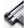 Buy cheap Thickened curtain rod aluminum alloy Roman rod wholesale custom simple light luxury curtain rail curtain rod from wholesalers