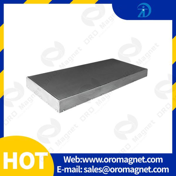 Buy cheap 12000 Gauss High Magnetic Field Stainless Steel Magnetic Board For Iron Slags Separation from wholesalers
