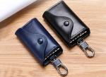 Cowhide waist key chain household large capacity fashion multi-function car lock