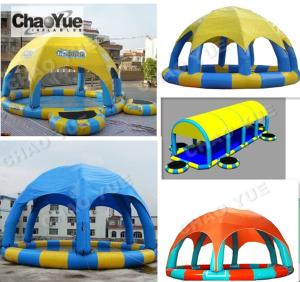 Wholesale 0.9mm PVC Tarpaulin Inflatable Water Swimming Pool for outdoor(CYPL-1502) from china suppliers