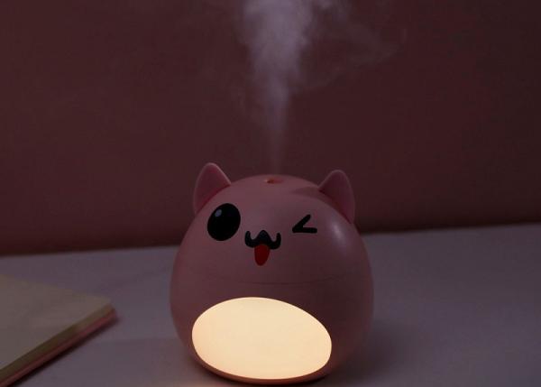 3 IN 1 USB Light and fan mini desktop humidifier ultrasonic Korean air