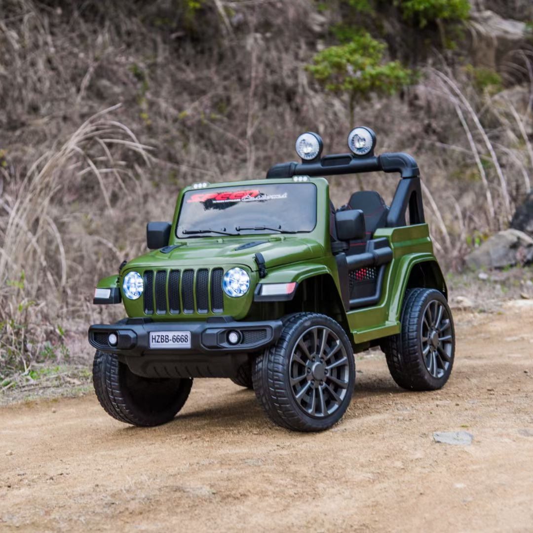 Manufacturers Offer Baby Double-Drive Toy Ride On Cars 6V 12V Off-Road Vehicles for Kids