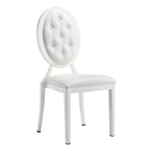 Buy cheap Manufactures Promotion Cheap Modern Luxury White Dining Chair from wholesalers