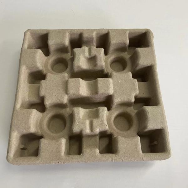 Buy cheap Environmentally Packaging 100% Recyclable Paper Pulp Moulded Trays from wholesalers